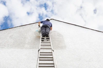 Peinture extérieure à Crépy — façades et ravalement